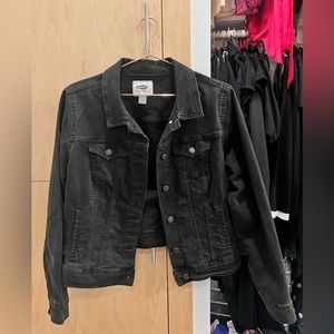 Old Navy Black Denim Jacket